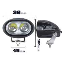 Cree 4D led verstraler ovaal 20watt 20W